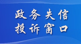 政務(wù)失信投訴舉報(bào)